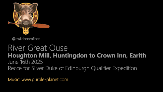 Thumbnail for video of Recce for Silver Duke of Edinburgh Qualifier Expedition on Eiver Great Ouse
